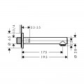 Излив для ванны Hansgrohe Talis S 72410000 - Фото 1